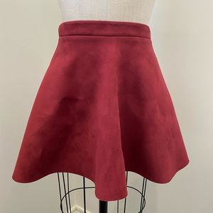 High waisted skirt